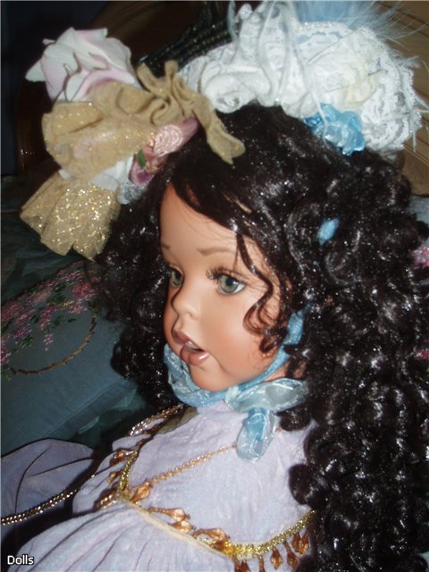 Дарлин-фарфоровая кукла от Донны Руберт (фото 5)