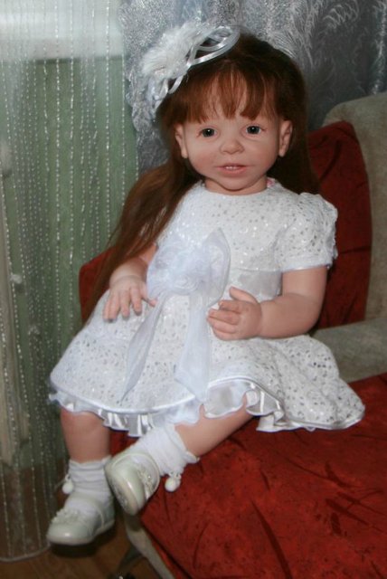 Нежные воспоминания о нашей Улыбашке... Кукла реборн Belinda