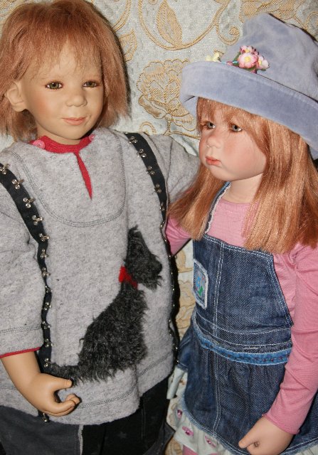 Inari - скромная красота и красавчик Hugo от Annete Himstedt