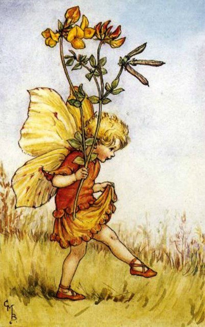 Долгая жизнь цветочных фей от иллюстраций Cicely Mary Barker до кукол Birgitte Frigast