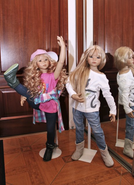 Мои долгожданные девочки Монья и Ла Мей, Annette Himstedt (фото 4)