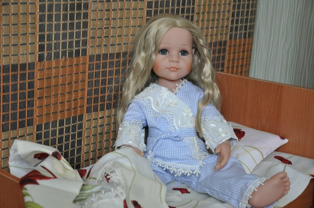 Праздничное утро. Gotz — Куклы Gotz (Готц): Ханна (фото 10)
