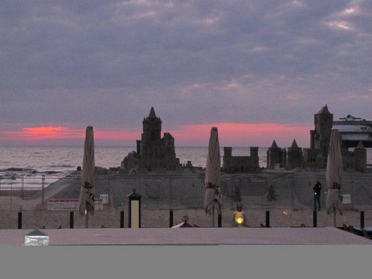 Замки из песка. Путешествие по Схевенингену (Scheveningen, Holland)