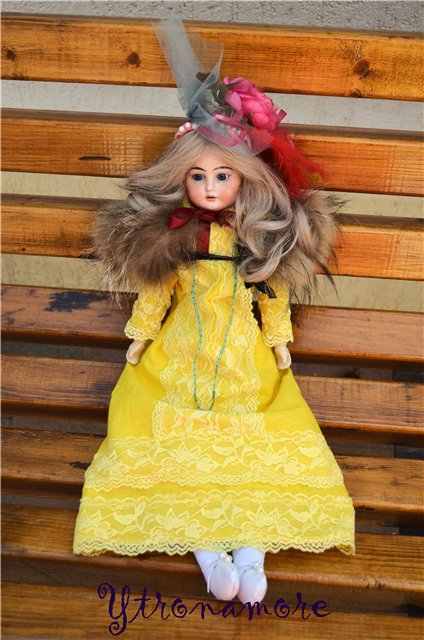 Антикварная кукла Ernst Heubach 1900 года