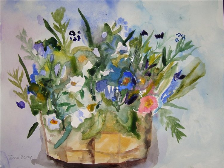 Как рисуют наши дети — Другие хобби и увлечения: сад