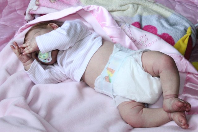 Сладкая булочка, кукла реборн Беспаловои Жанны