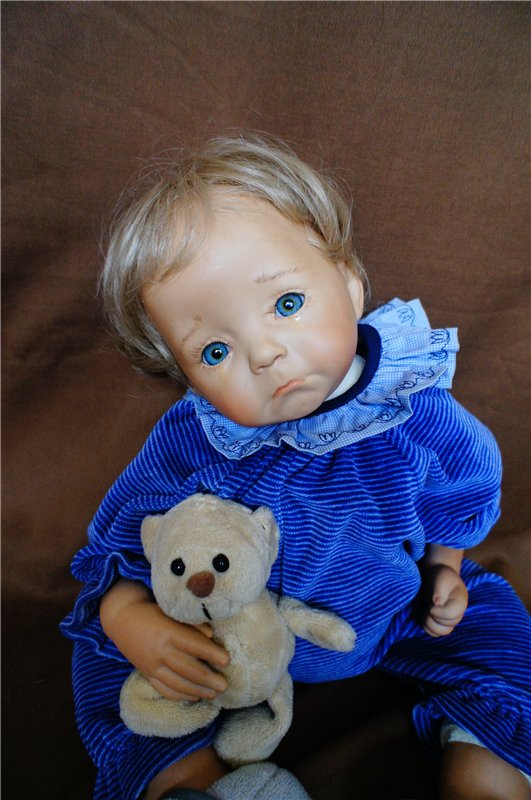 Маленький фарфоровый мальчик Любимчик, Dianna Effner (фото 4)