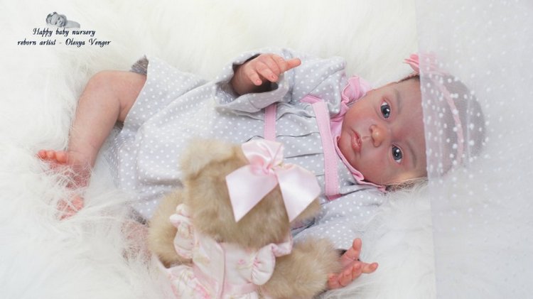 Моя любопытная кроха Лив. Кукла реборн Олеси Венгер (фото 8)