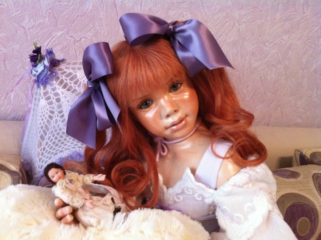 Сиреневое настроение или девочка от Сьюзен Крей