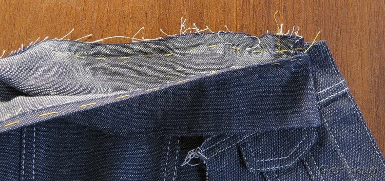 Мастер класс по пошиву джинсовой курточки для куклы (фото 9)