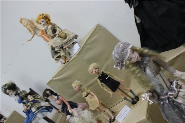 "Кукольный вернисаж". V выставка авторских кукол и медведей Тедди в Нижнем Новгороде 2014