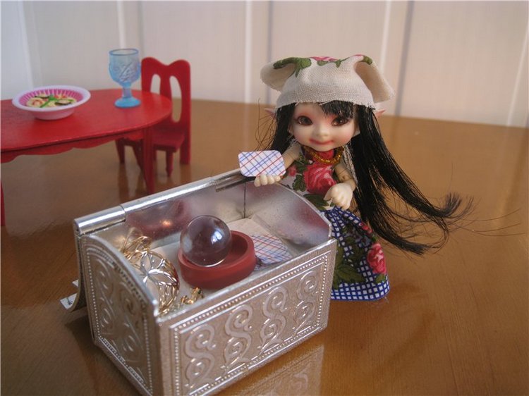 Маленькая цыганочка Рада — Куклы Fairyland (ФэйриЛэнд): BJD (БЖД) (фото 5)