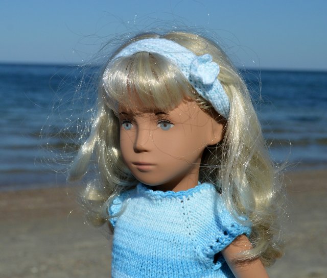 Бабье лето... Кукла Саша Sasha Doll Gingham (фото 9)