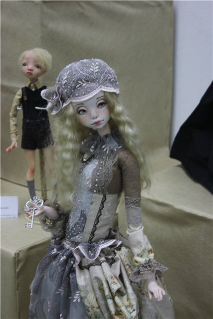 "Кукольный вернисаж". V выставка авторских кукол и медведей Тедди в Нижнем Новгороде 2014