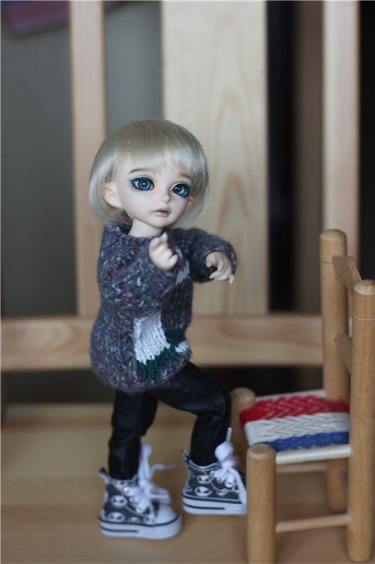 Мой первый бжд мальчик! LittelFee, эльф Эль (фото 8)