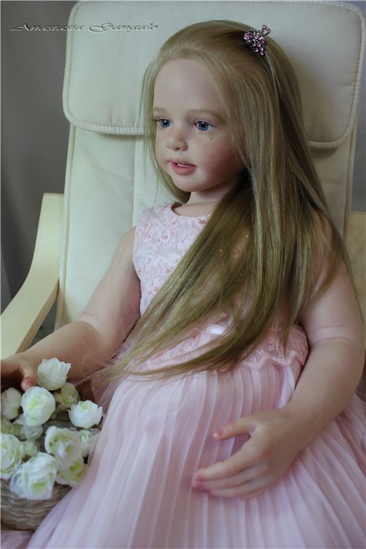 Святослава. Мой светлый ангел. Кукла реборн Анастасии Гангало (фото 4)