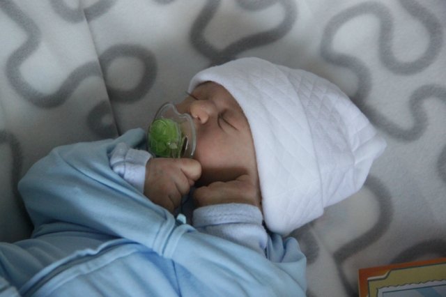 Жульенчик... Малыш реборн Виктории Вишни