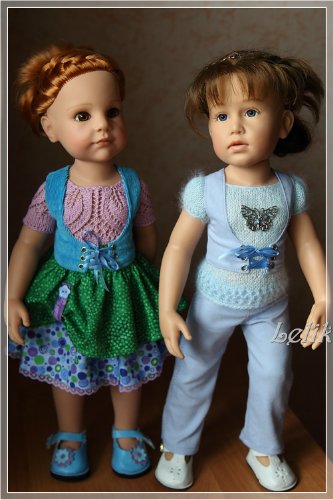 Новые наряды для Gotz — Одежда и обувь для кукол своими руками: фото