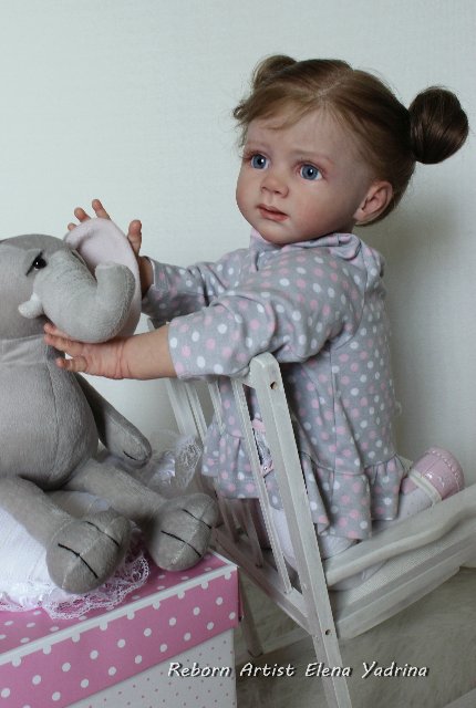 Фридолинка. Куклы реборн Елены Ядриной (фото 4)