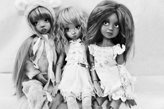 Моя нежная и очень красивая Руби и ее друг малыш медвежонок Тед