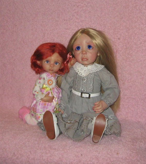 Мои очаровательные девочки: Адель и Каролина. Авторские малышки Кондрашовой Ирины