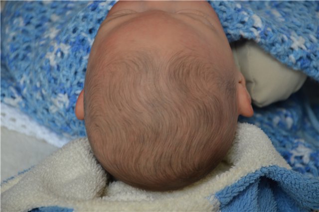 Малыш реборн с ямочкой — Куклы Реборн (Reborn): работы мастеров (фото 3)