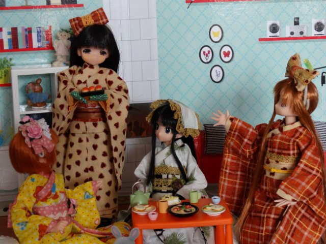 Вечеринка у моих японочек