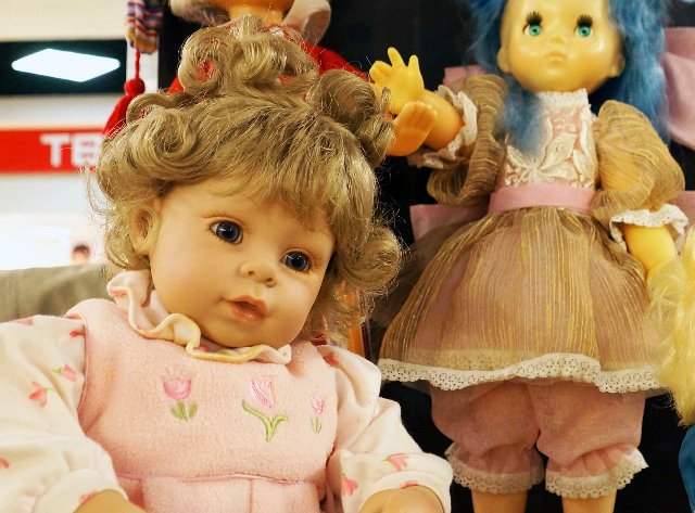 Небольшая выставка кукол на Благотворительном фестивале г. Абакан, 2016 (фото 8)