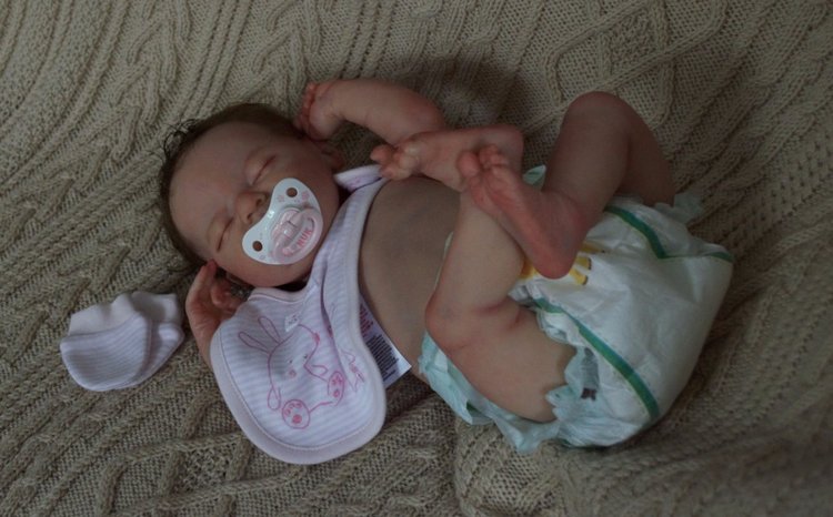 Малышка из молда Америкус от Лауры Лее .Куклы реборн Ольги Коновниной (фото 4)