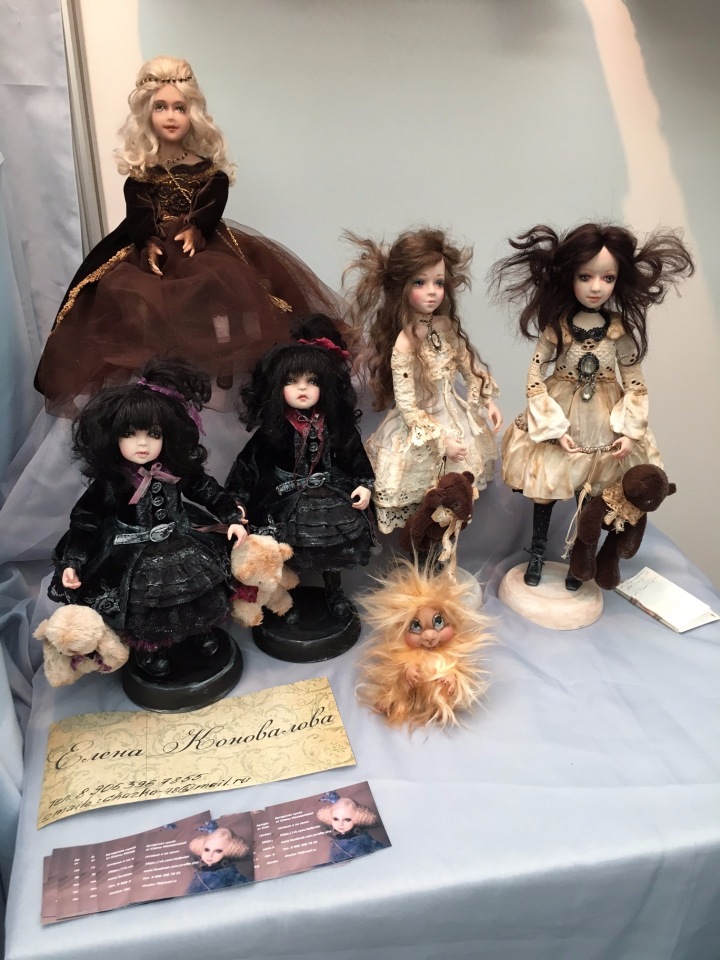 Москва "Гостиный двор" 2016 - Международная выставка "Искусство куклы" - мой взгляд