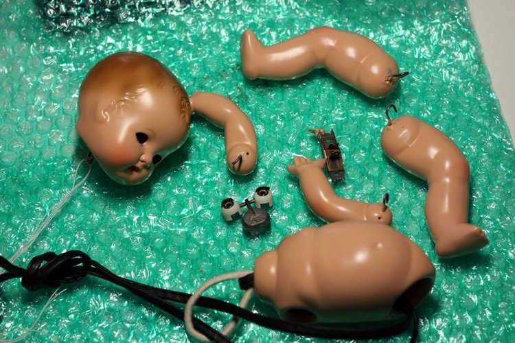 Вставляем глазки малышу Patsy Babyette от Effanbee (фото 4)