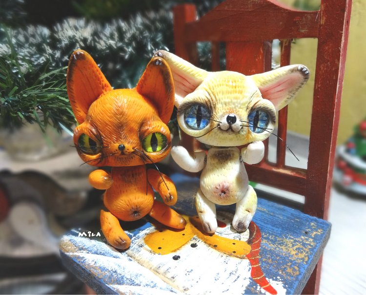 Новые лучи добра от Милы — Лепка авторских игрушек и папье (фото 10)