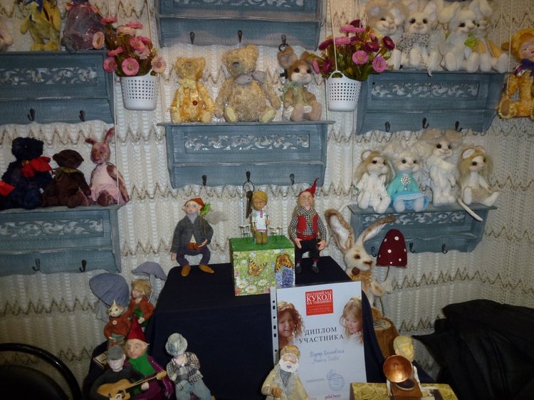 Весенний Бал Кукол на Тишинке: Медведи и интересные игрушки