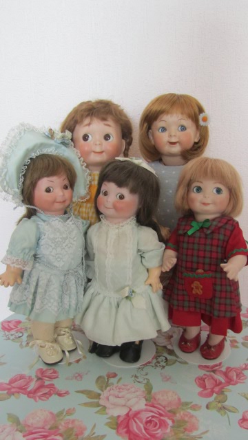 Интернациональная семейка Гугликов . Антикварные куклы (фото 7)