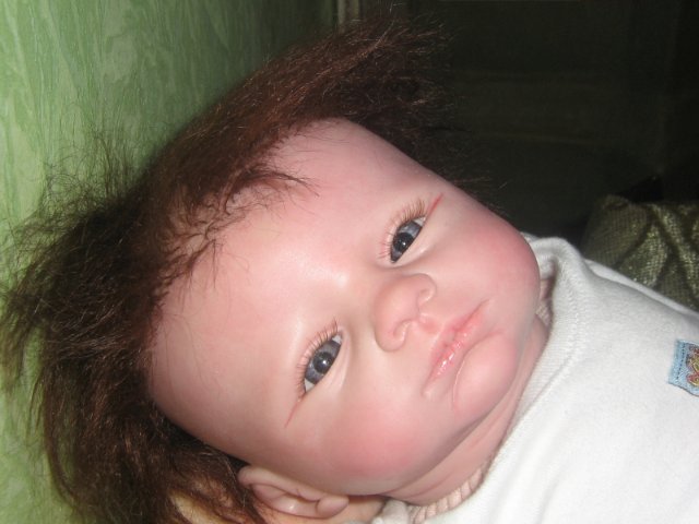 Моя первая малышка реборн Викуша (фото 3)