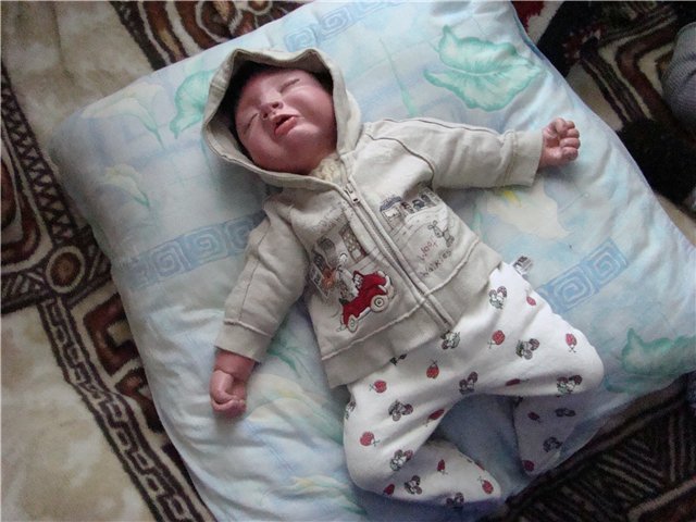 Вот таких малышей делаю я сама из пластика