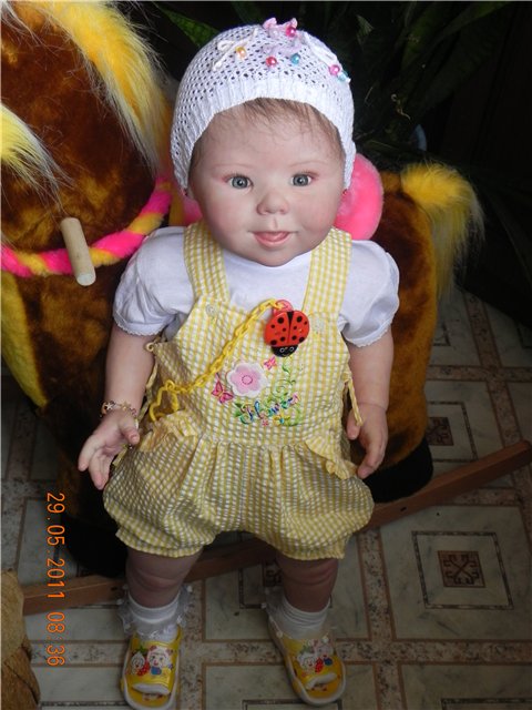 Дочка Кристалетта.Кукла-реборн Преображенской Светланы (фото 3)