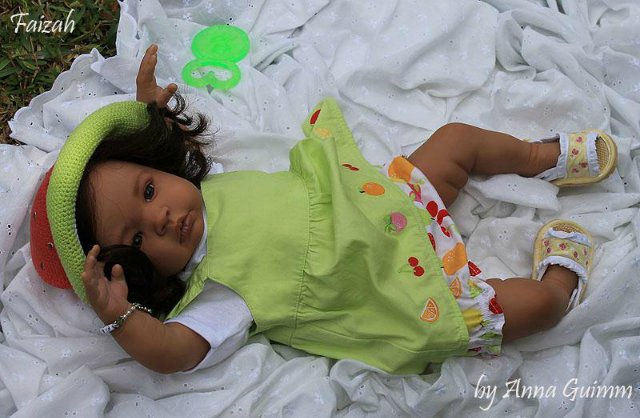 Интересная мулаточка,на основе молда шаян