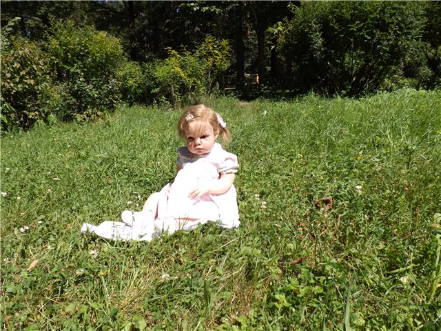 Летняя прогулка Танечки. Кукла реборн