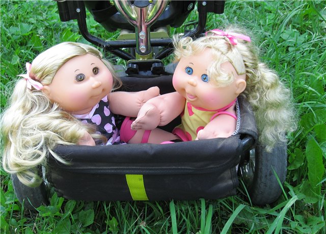 Выходной на природе — Куклы Cabbage Patch Kids (Капустки): винтаж 80