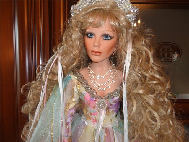 фарфоровая кукла от Донны Руберт и Русти