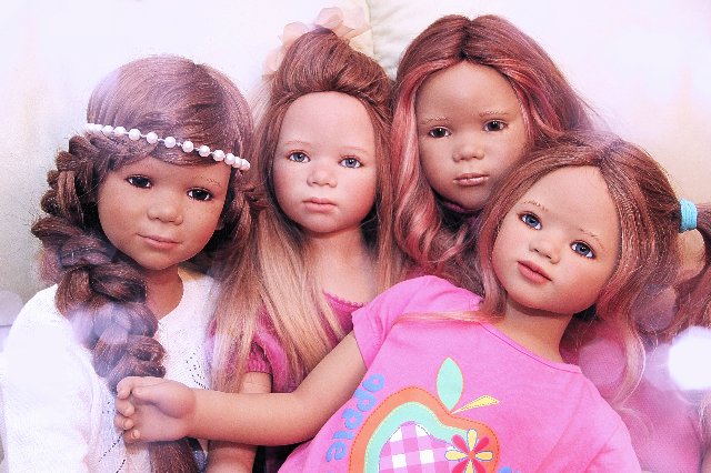 В нашем полку прибыло! Коллекционные куклы Annette Himstedt (фото 10)