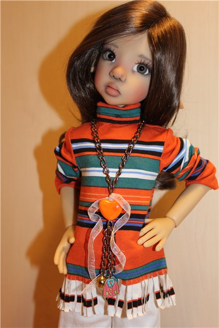 Кукольный комплект с осенними красками (фото 3)