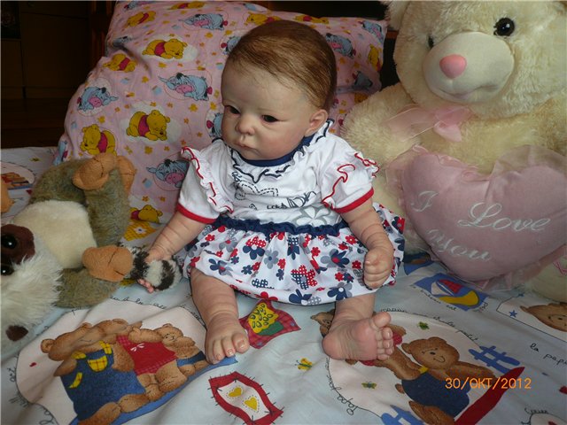 Кукла реборн Оленька. Мы подросли (фото 10)