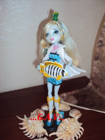 Monster High: Первые фото Лилии ( Lagoona Blue) (фото 6)