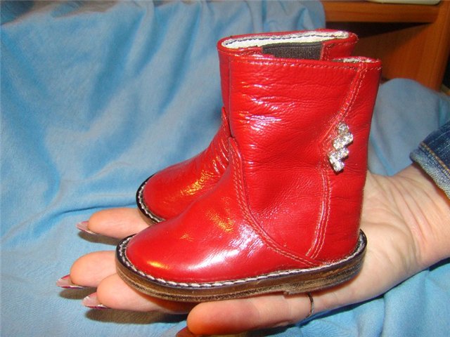 Сапожки ручной работы для куклы (фото 8)