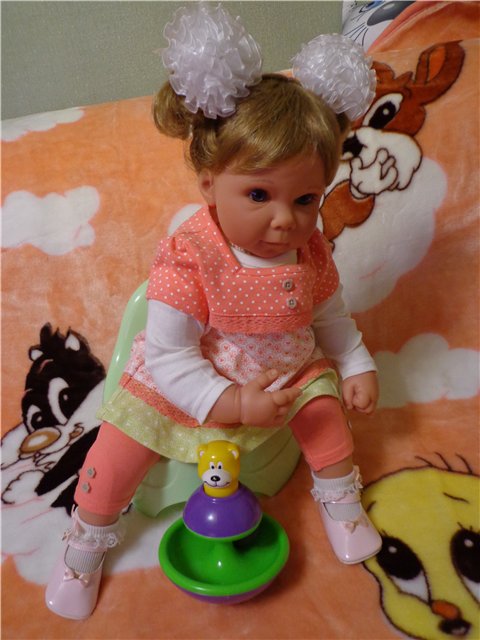 Моя Маруся! Любимая куколка от Lee Middleton и Рева Шик