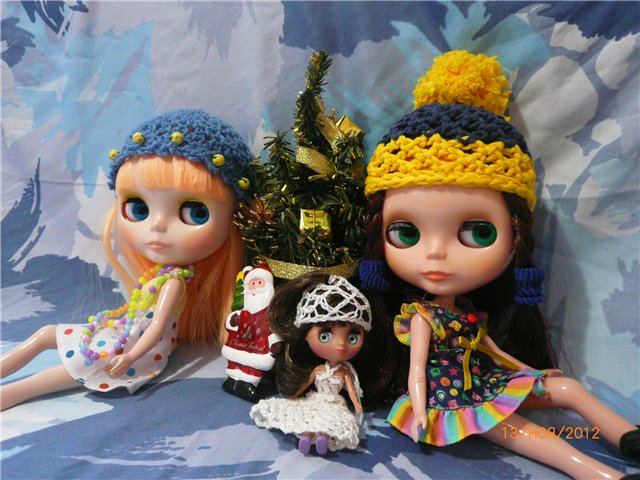 С наступающим Новым годом! Моя коллекция кукол 2012