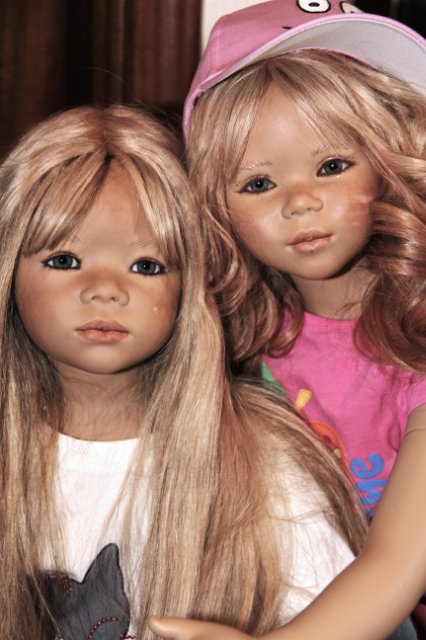 Мои долгожданные девочки Монья и Ла Мей, Annette Himstedt (фото 10)