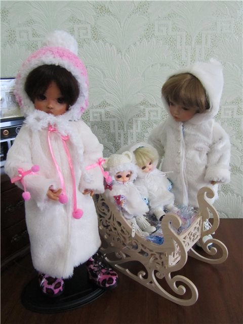 Зима уходить не спешила — Куклы Dollzone (Доллзон): BJD (БЖД)